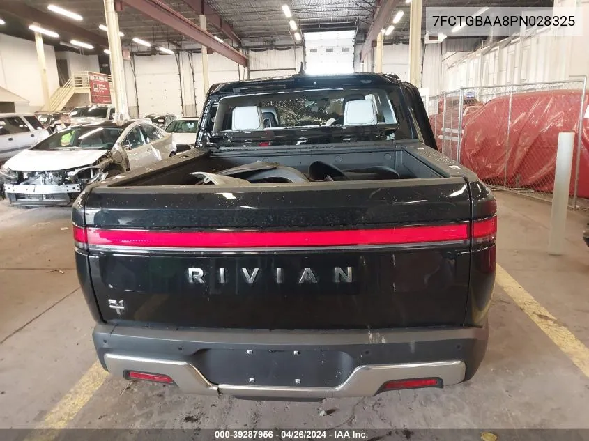 2023 Rivian R1T Adventure/Adventure Dual Motor Large Pack/Adventure Dual Motor Max Pack VIN: 7FCTGBAA8PN028325 Lot: 39287956