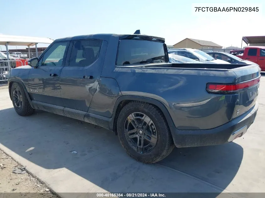 2023 Rivian R1T Adventure VIN: 7FCTGBAA6PN029845 Lot: 40165384