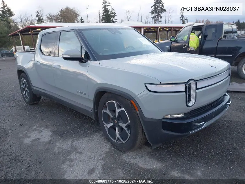 2023 Rivian R1T Adventure VIN: 7FCTGBAA3PN028037 Lot: 40689775