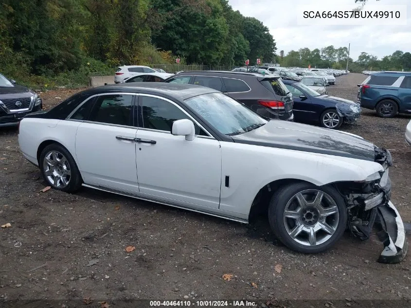 2011 Rolls-Royce Ghost VIN: SCA664S57BUX49910 Lot: 40464110