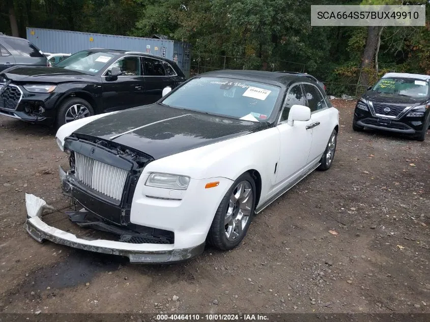 2011 Rolls-Royce Ghost VIN: SCA664S57BUX49910 Lot: 40464110