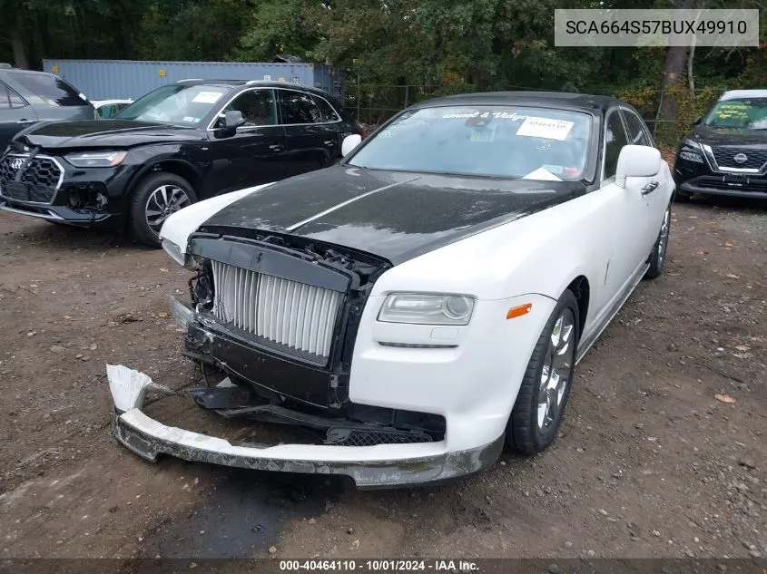 2011 Rolls-Royce Ghost VIN: SCA664S57BUX49910 Lot: 40464110