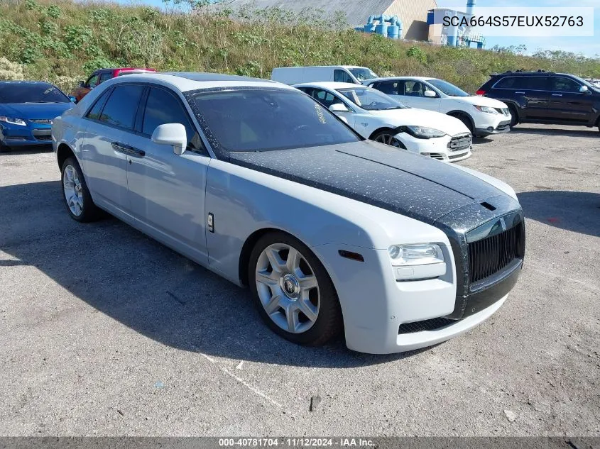 2014 Rolls-Royce Ghost VIN: SCA664S57EUX52763 Lot: 40781704