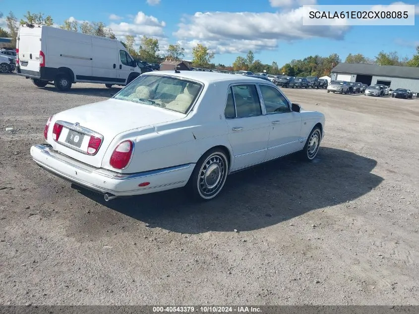 2002 Rolls-Royce Silver Seraph VIN: SCALA61E02CX08085 Lot: 40543379