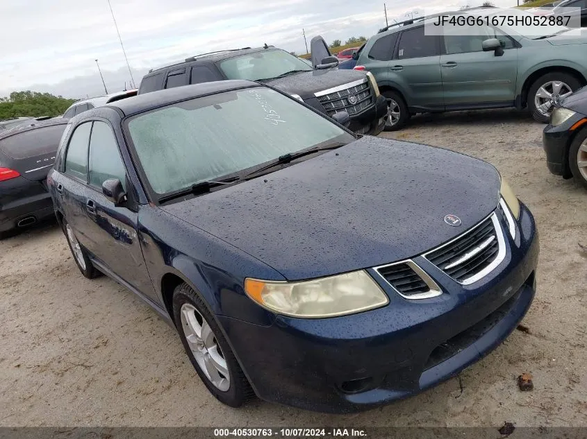 2005 Saab 9-2X Linear VIN: JF4GG61675H052887 Lot: 40530763