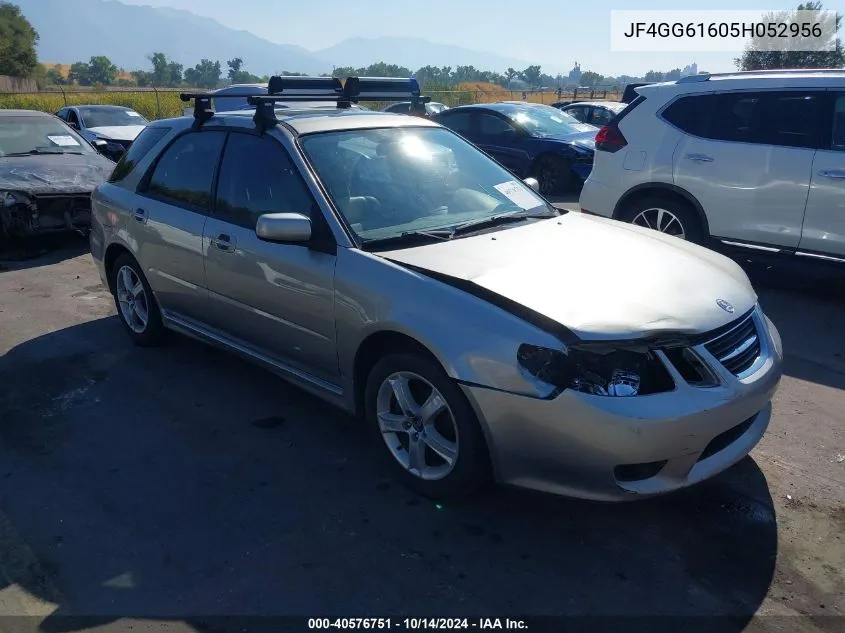 2005 Saab 9-2X Linear VIN: JF4GG61605H052956 Lot: 40576751