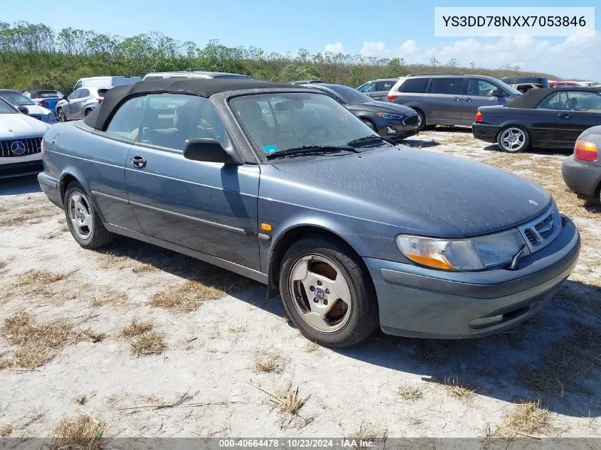 1999 Saab 9-3 VIN: YS3DD78NXX7053846 Lot: 40664478