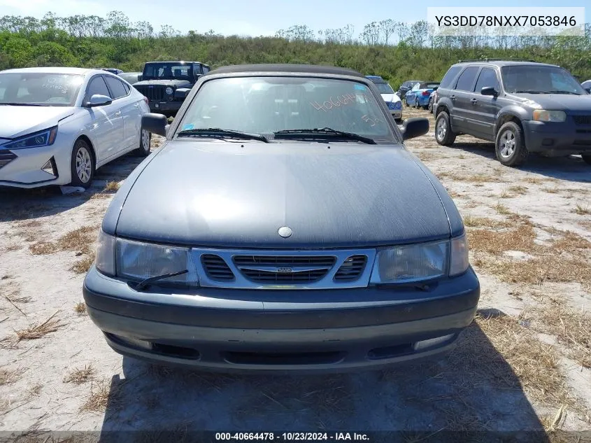 1999 Saab 9-3 VIN: YS3DD78NXX7053846 Lot: 40664478