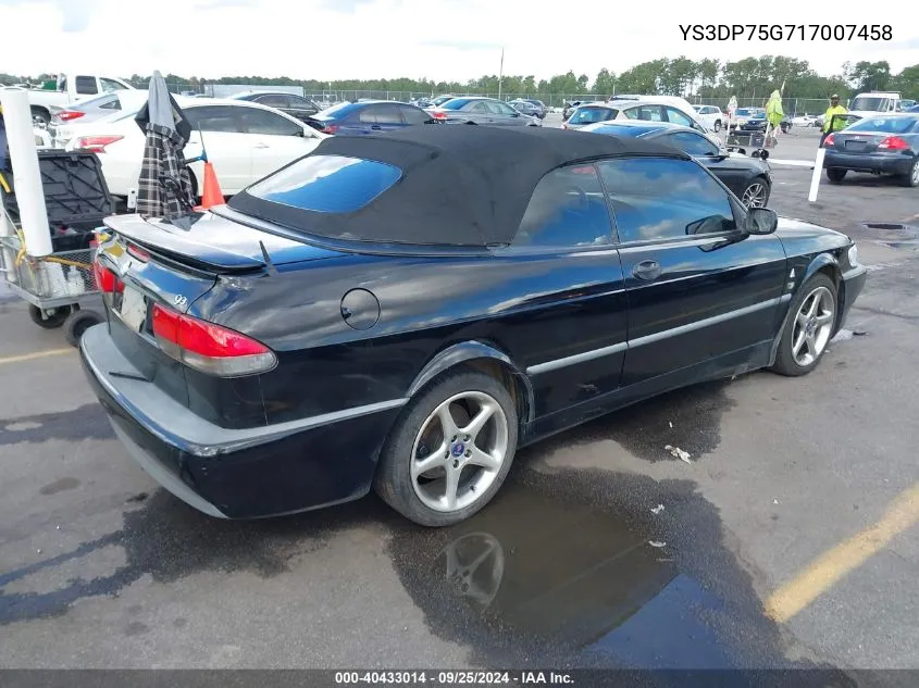 YS3DP75G717007458 2001 Saab 9-3 Viggen