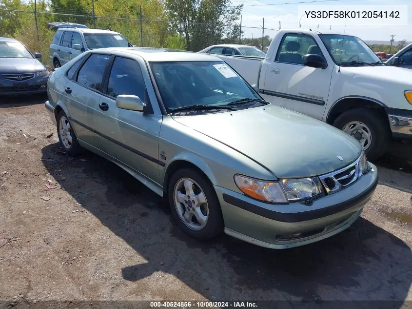 YS3DF58K012054142 2001 Saab 9-3 Se