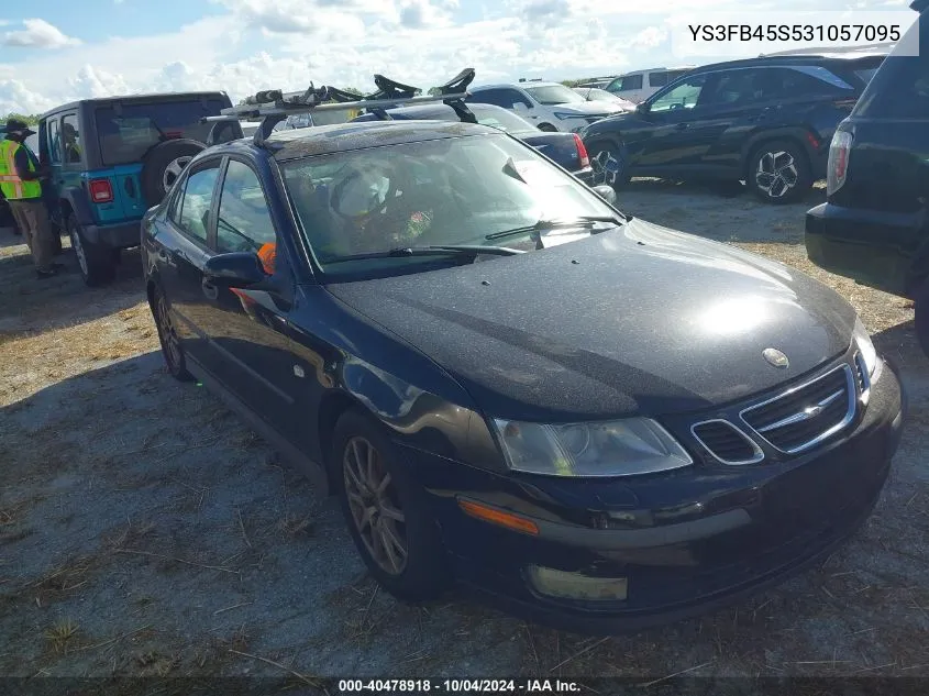 2003 Saab 9-3 Linear VIN: YS3FB45S531057095 Lot: 40478918