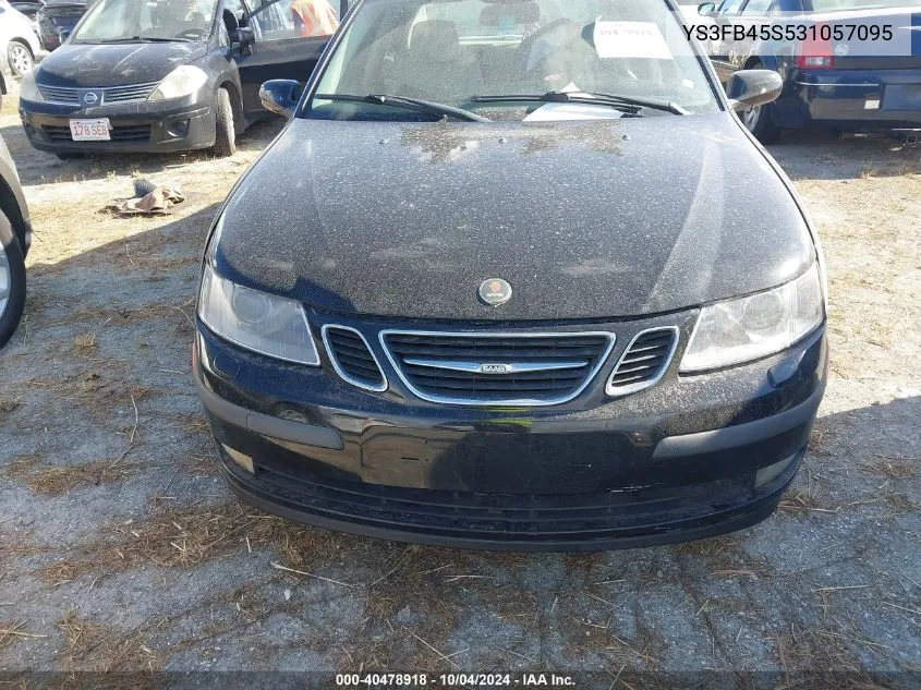 2003 Saab 9-3 Linear VIN: YS3FB45S531057095 Lot: 40478918