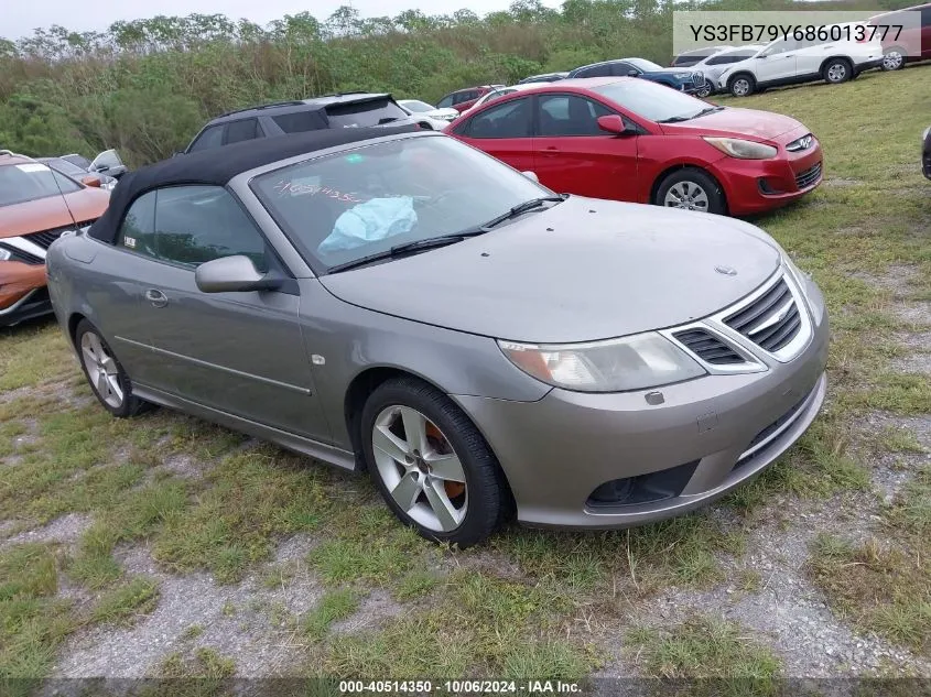 2008 Saab 9-3 2.0T VIN: YS3FB79Y686013777 Lot: 40514350