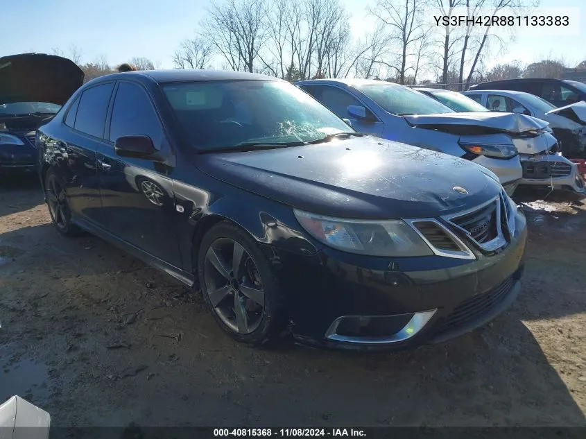 YS3FH42R881133383 2008 Saab 9-3 Aero