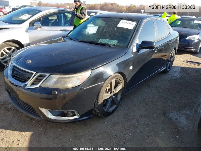 YS3FH42R881133383 2008 Saab 9-3 Aero