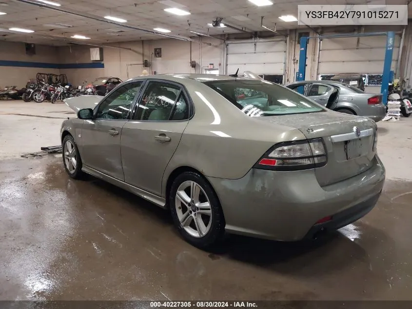 2009 Saab 9-3 2.0T VIN: YS3FB42Y791015271 Lot: 40227305