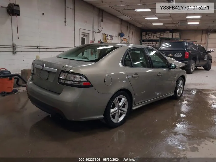 2009 Saab 9-3 2.0T VIN: YS3FB42Y791015271 Lot: 40227305