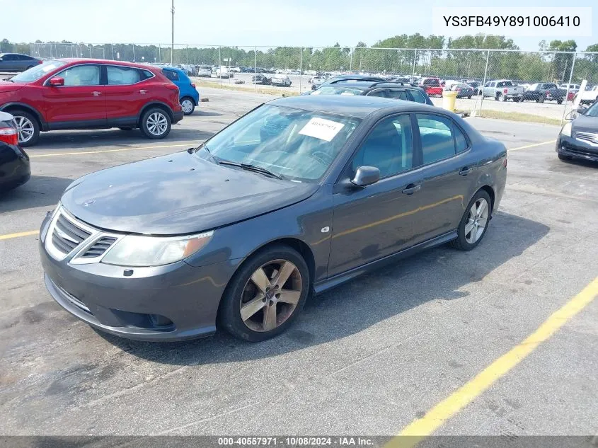 2009 Saab 9-3 2.0T VIN: YS3FB49Y891006410 Lot: 40557971