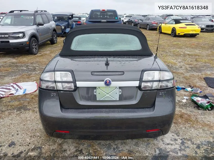 2010 Saab 9-3 2.0T VIN: YS3FA7CY8A1618348 Lot: 40531441