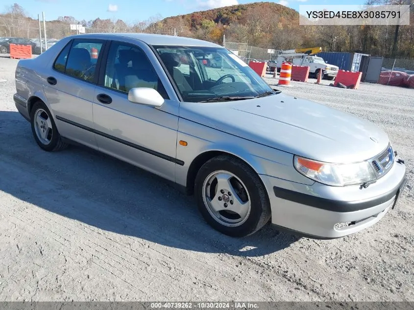 1999 Saab 9-5 VIN: YS3ED45E8X3085791 Lot: 40739262