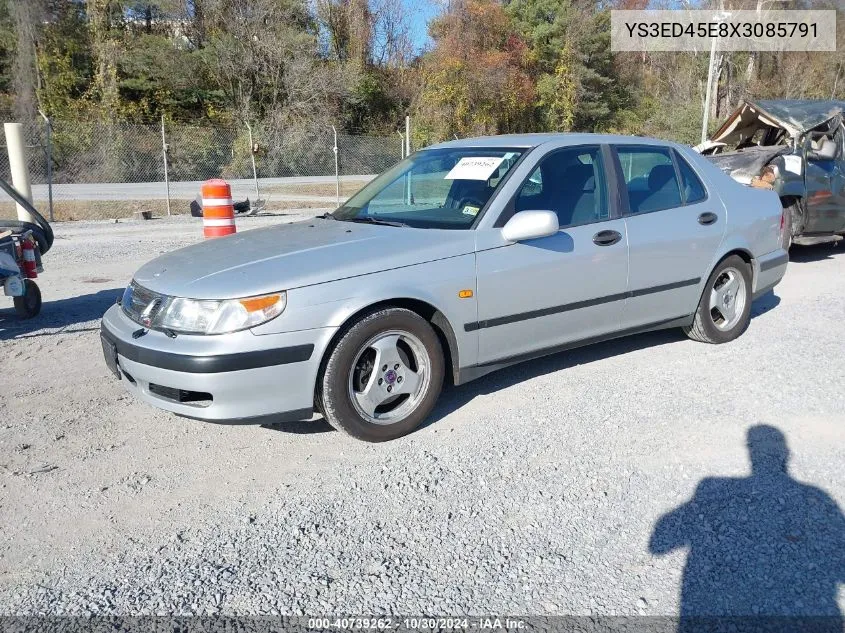 1999 Saab 9-5 VIN: YS3ED45E8X3085791 Lot: 40739262