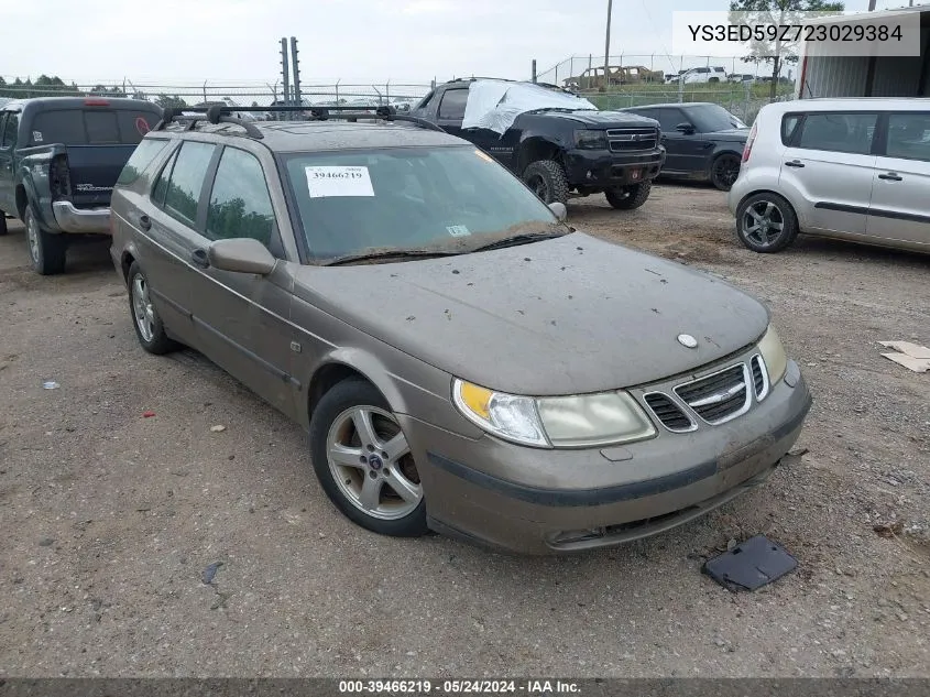 YS3ED59Z723029384 2002 Saab 9-5 3.0T Arc