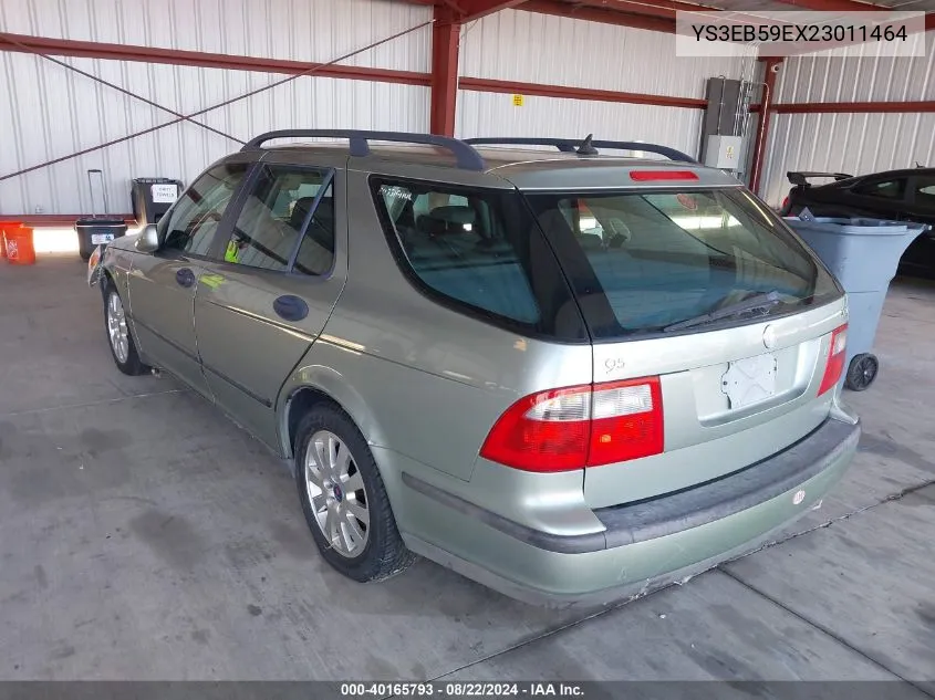 2002 Saab 9-5 2.3T Linear VIN: YS3EB59EX23011464 Lot: 40165793