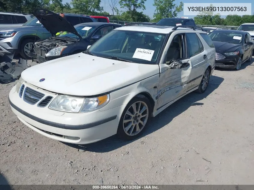 2003 Saab 9-5 VIN: YS3EH59G133007563 Lot: 39650264