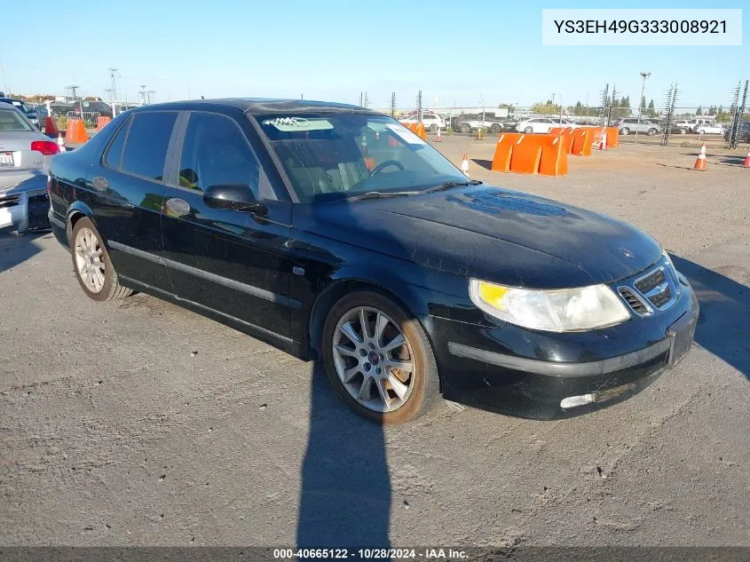 2003 Saab 9-5 Aero VIN: YS3EH49G333008921 Lot: 40665122