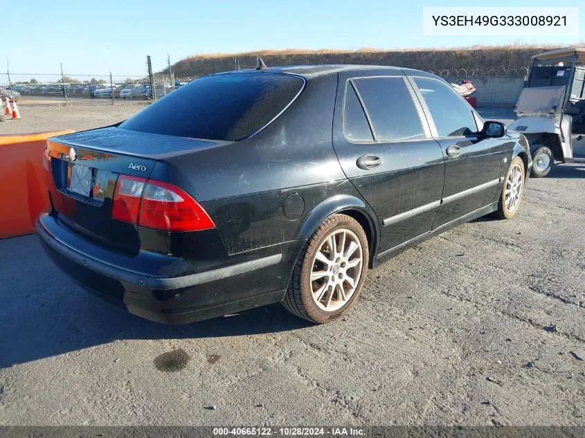 2003 Saab 9-5 Aero VIN: YS3EH49G333008921 Lot: 40665122