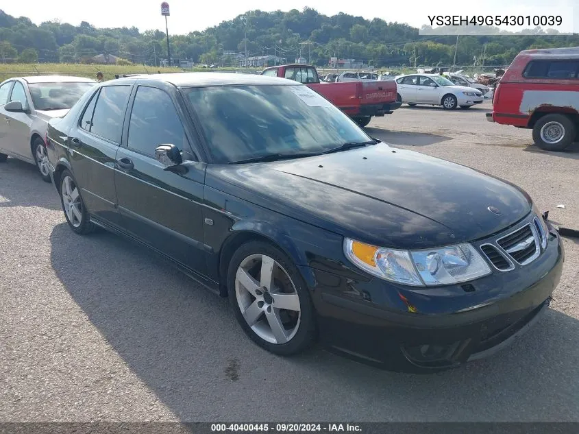 2004 Saab 9-5 Aero VIN: YS3EH49G543010039 Lot: 40400445