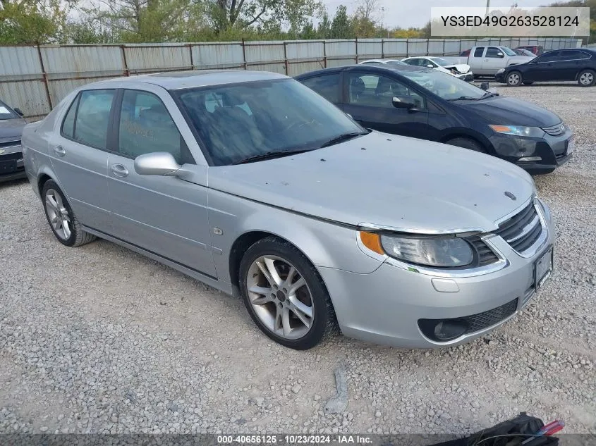 2006 Saab 9-5 2.3T VIN: YS3ED49G263528124 Lot: 40656125