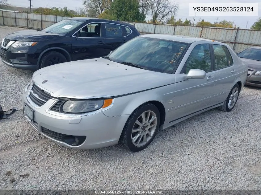 2006 Saab 9-5 2.3T VIN: YS3ED49G263528124 Lot: 40656125