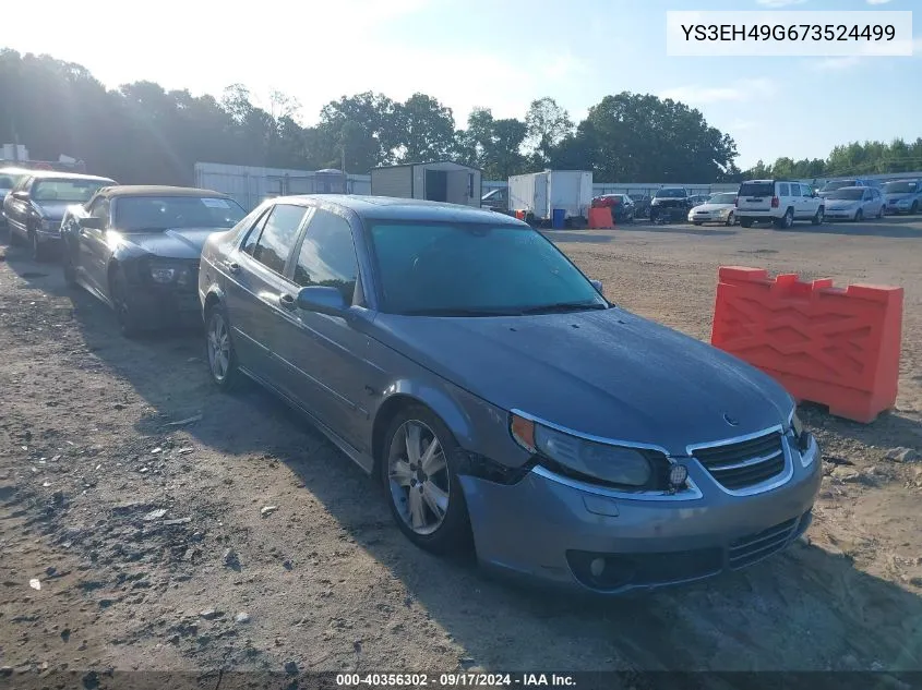 YS3EH49G673524499 2007 Saab 9-5 2.3T W/Aero Package