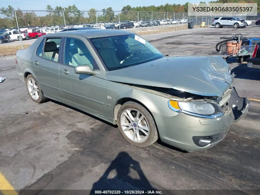 2008 Saab 9-5 2.3T VIN: YS3ED49G683505397 Lot: 40702320