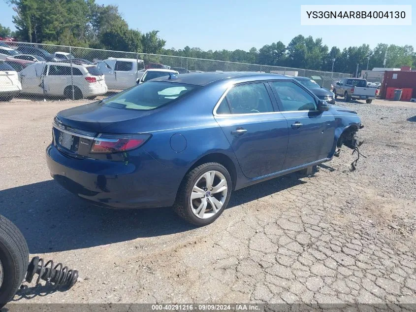 2011 Saab 9-5 Turbo4/Turbo4 Premium VIN: YS3GN4AR8B4004130 Lot: 40291216