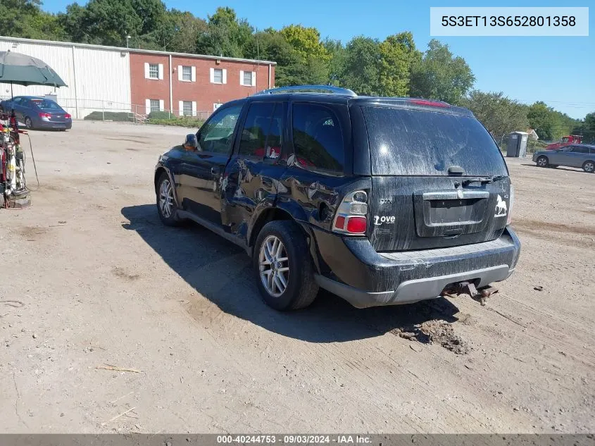 2005 Saab 9-7X Linear VIN: 5S3ET13S652801358 Lot: 40244753