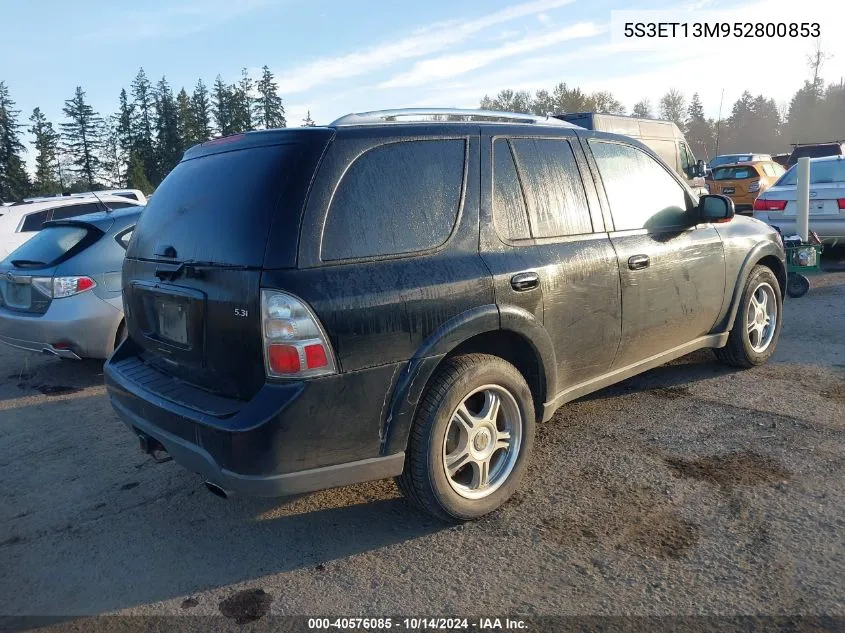 2005 Saab 9-7X Arc VIN: 5S3ET13M952800853 Lot: 40576085