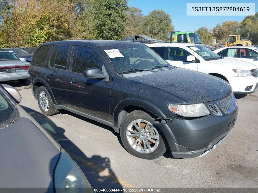 2007 Saab 9-7X 4.2I VIN: 5S3ET13S872804619 Lot: 40653444