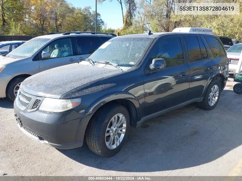 2007 Saab 9-7X 4.2I VIN: 5S3ET13S872804619 Lot: 40653444