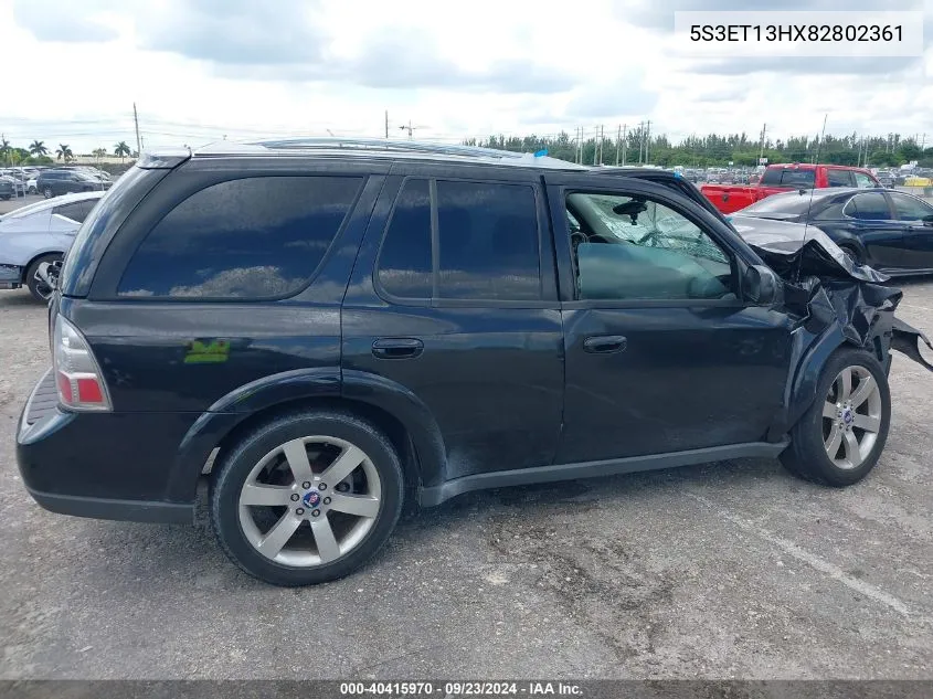 2008 Saab 9-7X Aero VIN: 5S3ET13HX82802361 Lot: 40415970