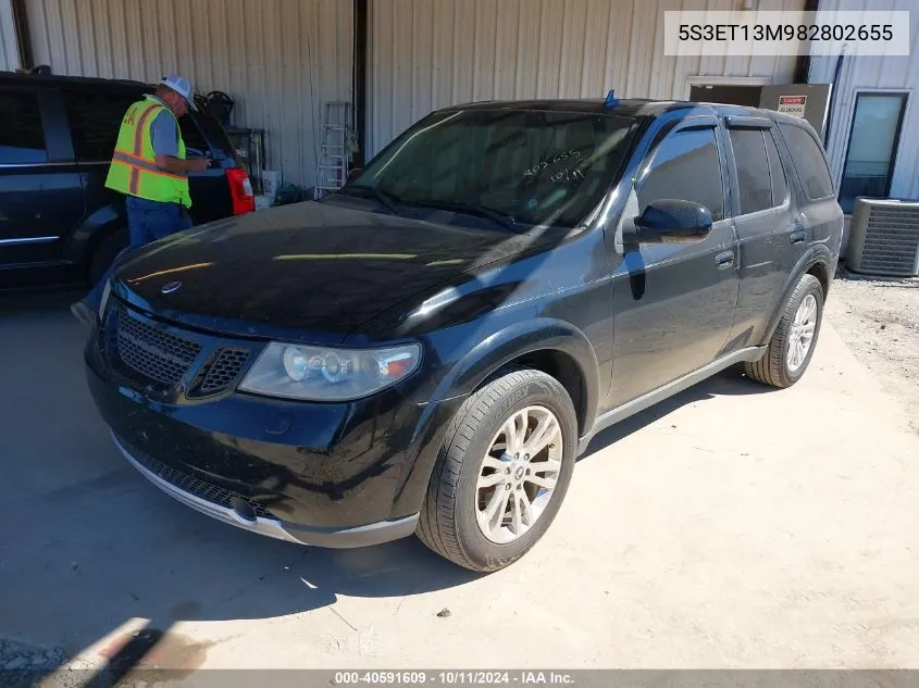 2008 Saab 9-7X 5.3I VIN: 5S3ET13M982802655 Lot: 40591609