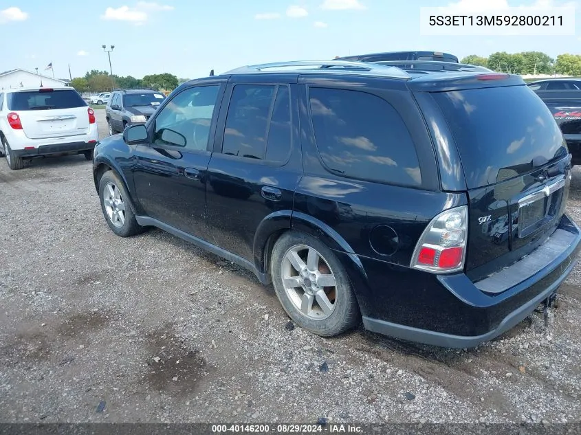 2009 Saab 9-7X 5.3I VIN: 5S3ET13M592800211 Lot: 40146200