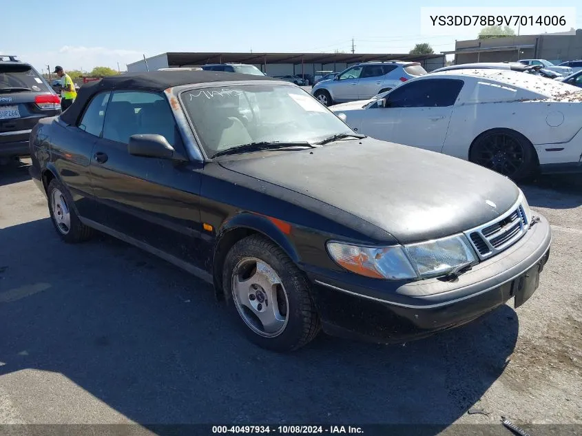 1997 Saab 900 S VIN: YS3DD78B9V7014006 Lot: 40497934