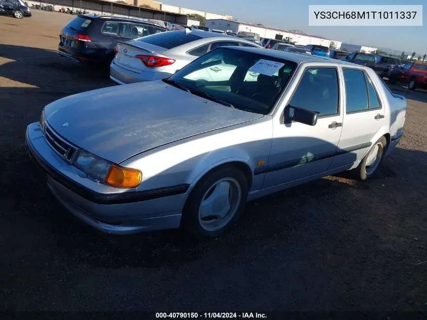 1996 Saab 9000 Aero VIN: YS3CH68M1T1011337 Lot: 40790150