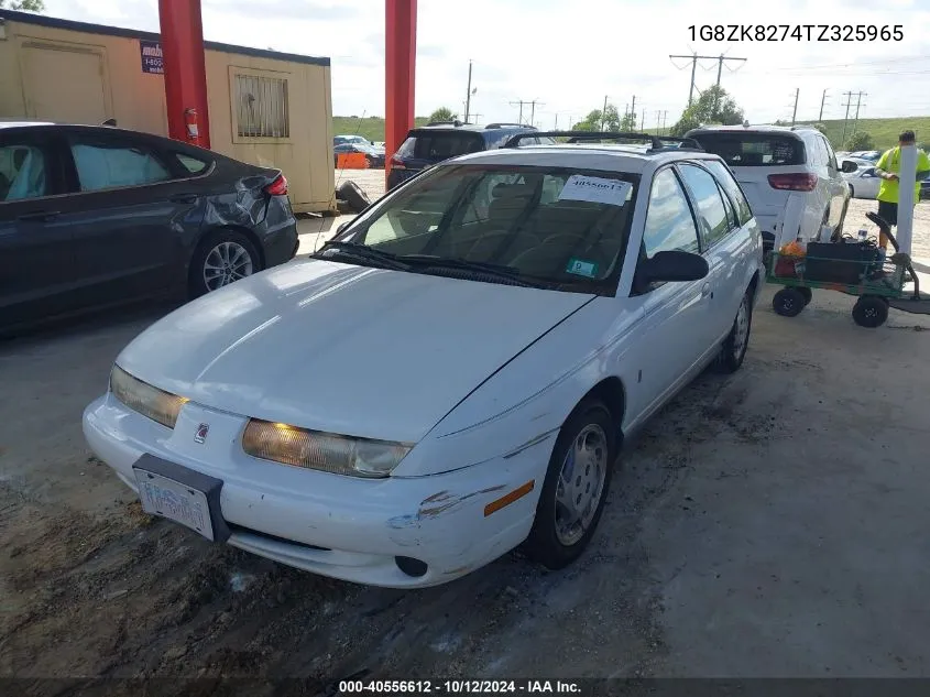 1996 Saturn Sw2 VIN: 1G8ZK8274TZ325965 Lot: 40556612