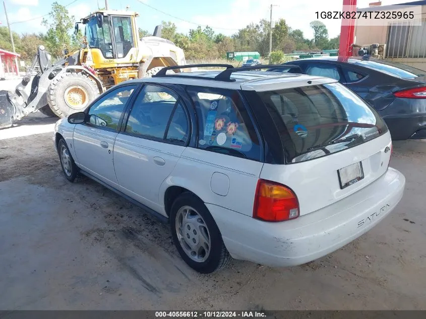 1996 Saturn Sw2 VIN: 1G8ZK8274TZ325965 Lot: 40556612