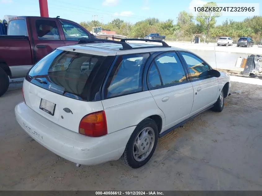 1996 Saturn Sw2 VIN: 1G8ZK8274TZ325965 Lot: 40556612