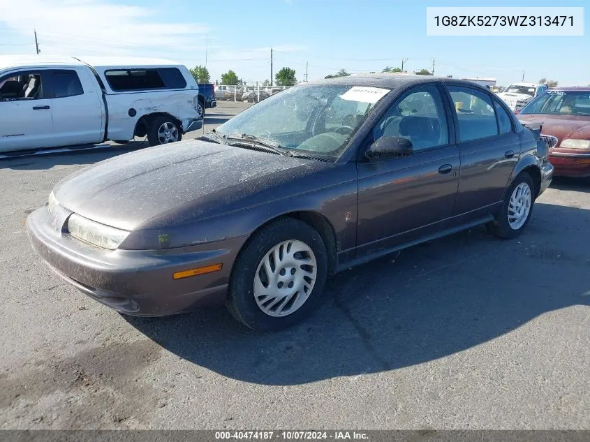 1998 Saturn Sl2 VIN: 1G8ZK5273WZ313471 Lot: 40474187