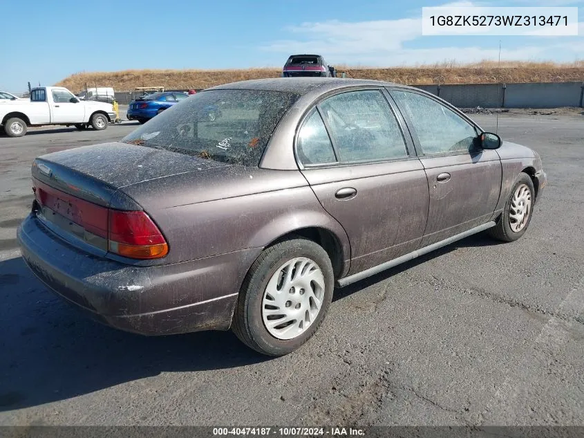 1998 Saturn Sl2 VIN: 1G8ZK5273WZ313471 Lot: 40474187